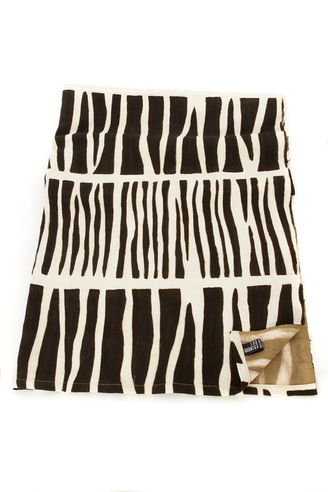 Zebresse Organic Cotton Mudcloth Throw Blanket - Culture Kraze Marketplace.com