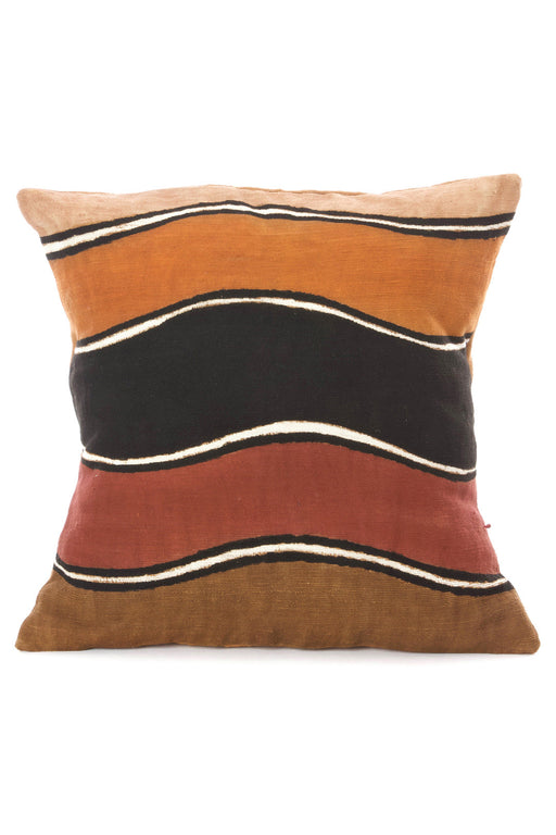 Mali Terrain Organic Cotton Pillow Cover - Culture Kraze Marketplace.com