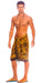 Mens Sarong With Traditional Motif Brown - Culture Kraze Marketplace.com