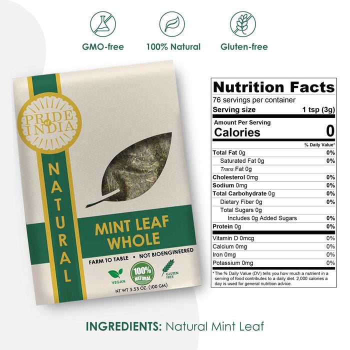 Gourmet Mint Leaf Whole-3