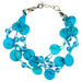 Mother Of Pearl Anklet Bracelet In Turquoise - Culture Kraze Marketplace.com