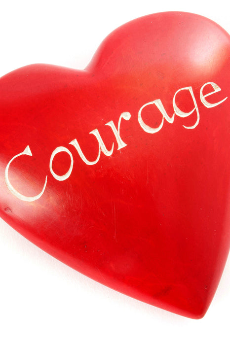 Wise Words Large Heart:  Courage - Culture Kraze Marketplace.com