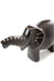 Large Black Polka Dot Soapstone Elephant - Culture Kraze Marketplace.com