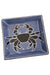5.5" Slate Coastal Crab Square Soapstone Dish - Culture Kraze Marketplace.com