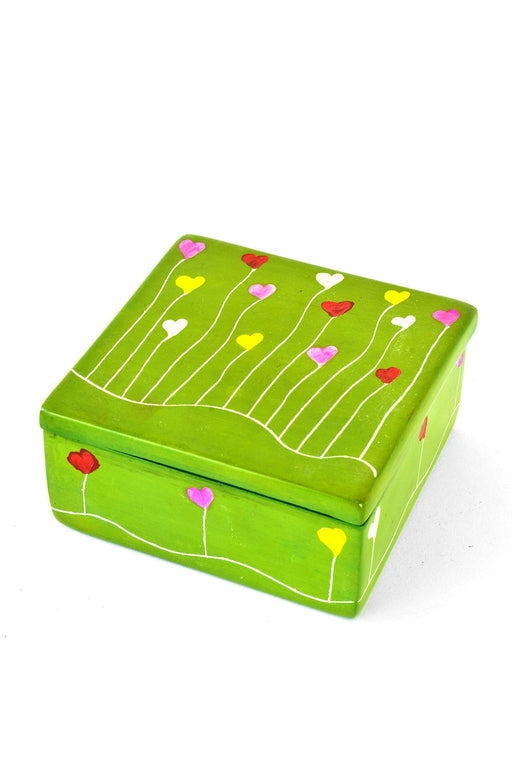 3" Dreamland Soapstone Box in Garden Green - Culture Kraze Marketplace.com