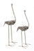 Small Recycled Metal Ostrich Bowls - Culture Kraze Marketplace.com
