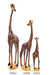 Kenyan Wooden Giraffes - Culture Kraze Marketplace.com