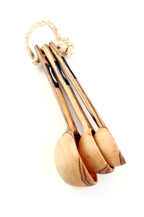 Set of 3 Measuring Spoons with Bone - Culture Kraze Marketplace.com
