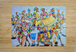 African Celebration Framed Wall Canvas Print - Culture Kraze Marketplace.com