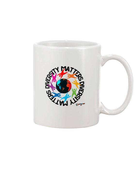 Diversity Matters 11oz Ceramic Mug - Culture Kraze Marketplace.com