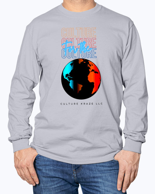 For The Culture Men's Long Sleeve Graphic T-Shirt - Culture Kraze Marketplace.com