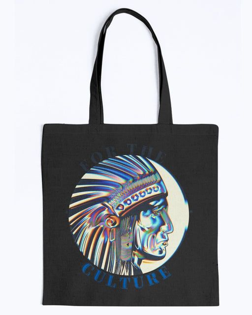 For The Culture Native American Coin Canvas Tote Bag 6oz - Culture Kraze Marketplace.com