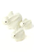 Set of Two Natural Soapstone Baby Bunny Rabbits - Culture Kraze Marketplace.com