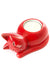 Red Soapstone Cozy Cat Tea Light Candle Holder - Culture Kraze Marketplace.com