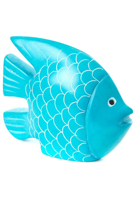 Soapstone Tropical Fish Sculpture - Culture Kraze Marketplace.com