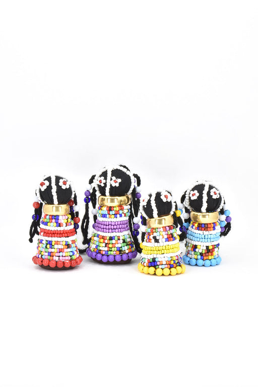 Small South African Ndebele Doll Sculpture - Culture Kraze Marketplace.com