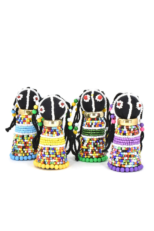 Medium South African Ndebele Doll Sculpture - Culture Kraze Marketplace.com