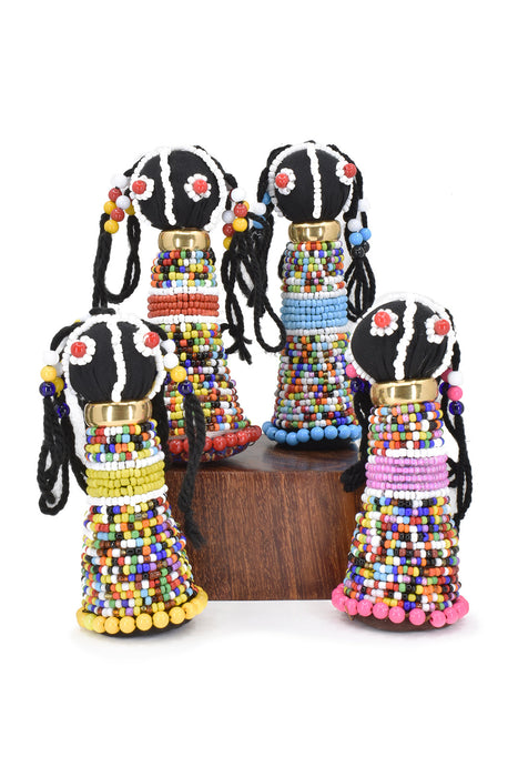 Large South African Ndebele Doll Sculpture - Culture Kraze Marketplace.com