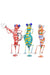 Groovy Gecko Band Drummer Sculpture - Assorted Colors - Culture Kraze Marketplace.com