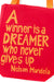 Red  A Winner is a Dreamer  Mandela Tote Bag - Culture Kraze Marketplace.com