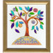 Dvora Black Tree of Life Hand-Finished Print Hebrew Chai - Culture Kraze Marketplace.com
