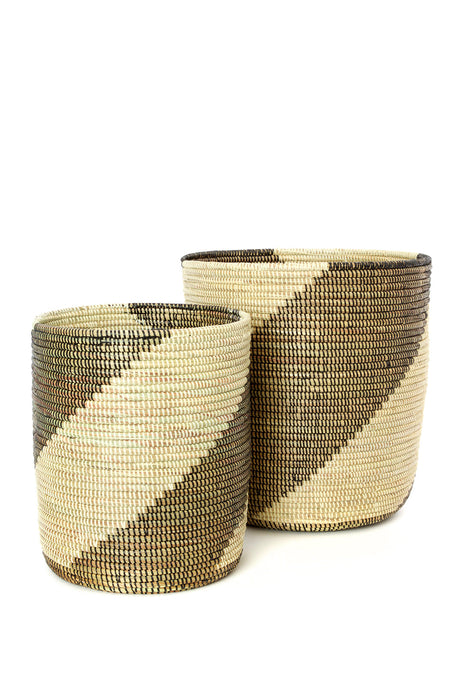 Set/2 Nesting Swirl Baskets - Culture Kraze Marketplace.com