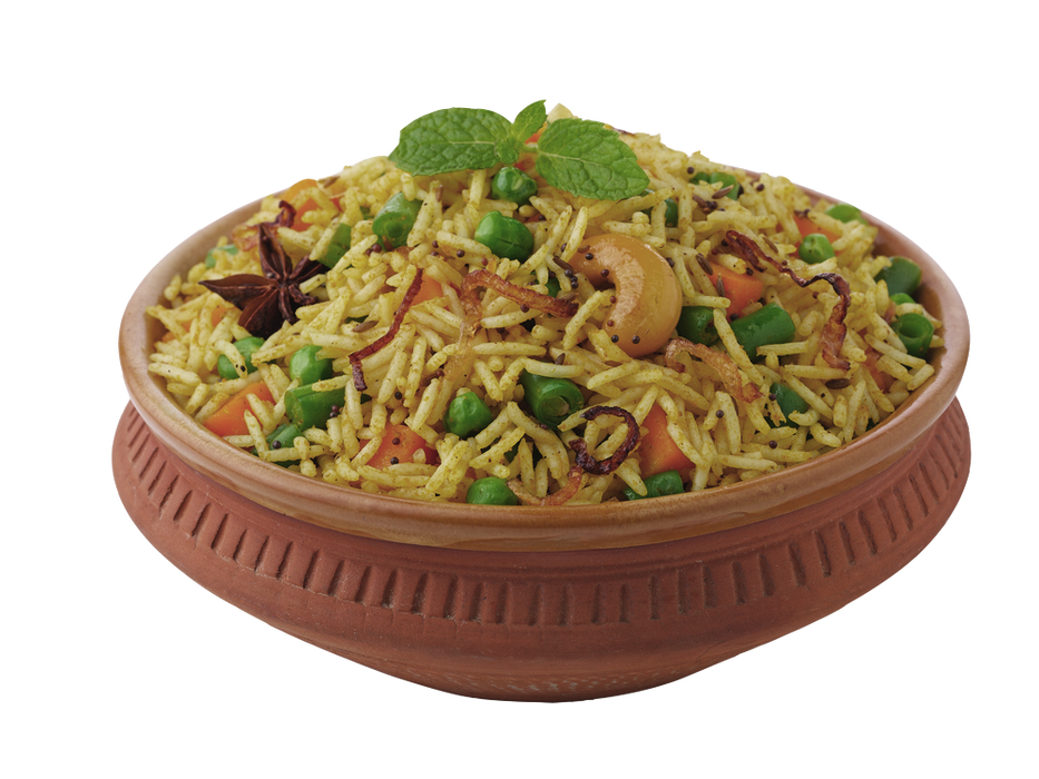 Indian Brown Basmati Rice & Lentil Kitchari Mix - Protein Superfood Jar-3