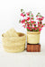 Ngurunit Nomadic Camel Milking Baskets with White Beaded Dots - Culture Kraze Marketplace.com