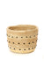 Ngurunit Nomadic Camel Milking Baskets with Black Beaded Dots - Culture Kraze Marketplace.com