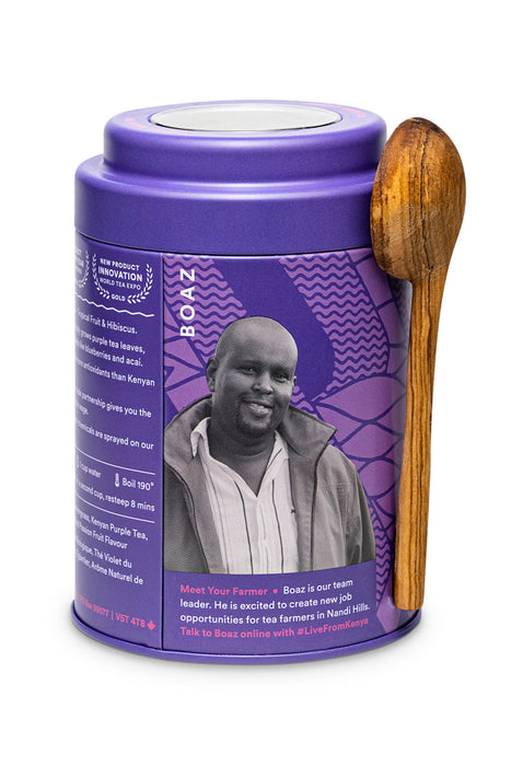 JusTea Purple Rain Loose Leaf African Tea - Culture Kraze Marketplace.com