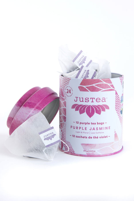 JusTea Purple Jasmine Tea Bags - Culture Kraze Marketplace.com