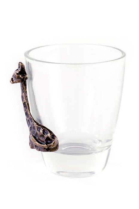 Brass Giraffe Shot Glass - Culture Kraze Marketplace.com