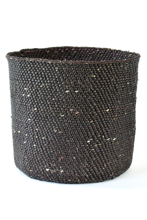 Solid Black Iringa Baskets - Culture Kraze Marketplace.com