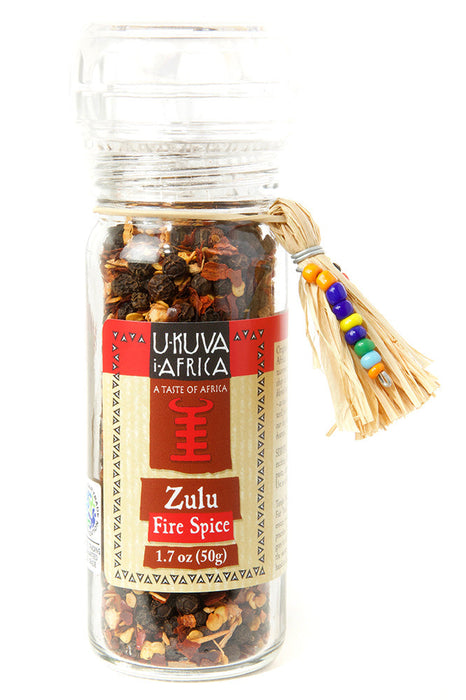 Ukuva iAfrica Zulu Fire Spice Grinder - Culture Kraze Marketplace.com