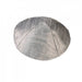 Yair Emanuel Plain Elegant Raw Silk Silver Grey Kippah - Culture Kraze Marketplace.com