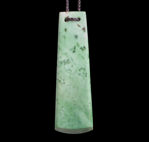 Giant Jade Toki by Nick Balme Pendant Cord Necklace - Culture Kraze Marketplace.com
