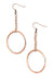 F.R.E.E. Woman Solidarity Hammered Copper Earrings - Culture Kraze Marketplace.com