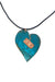 F.R.E.E. Woman Reclaimed Heart Copper Viridian Necklace - Culture Kraze Marketplace.com