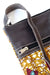 Zambian Chitenge Cloth and Brown Leather Cross Body Bag - Culture Kraze Marketplace.com