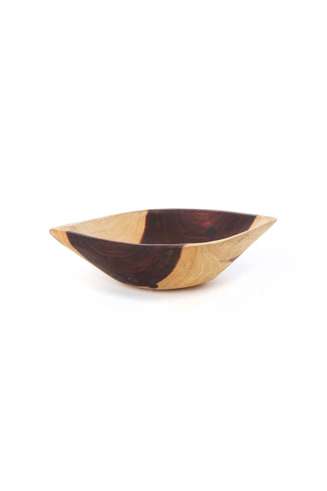 Teak Wood Condiment Bowl from Zambia - Culture Kraze Marketplace.com