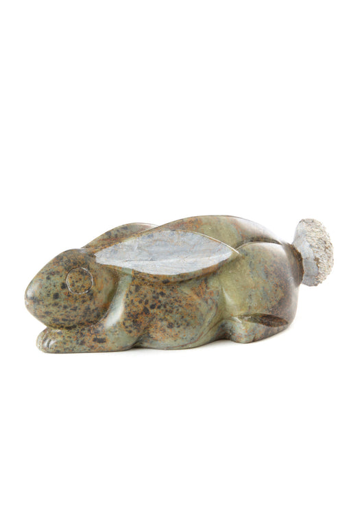 Hand Carved Shona Serpentine Stone Rabbit Sculptures - Culture Kraze Marketplace.com
