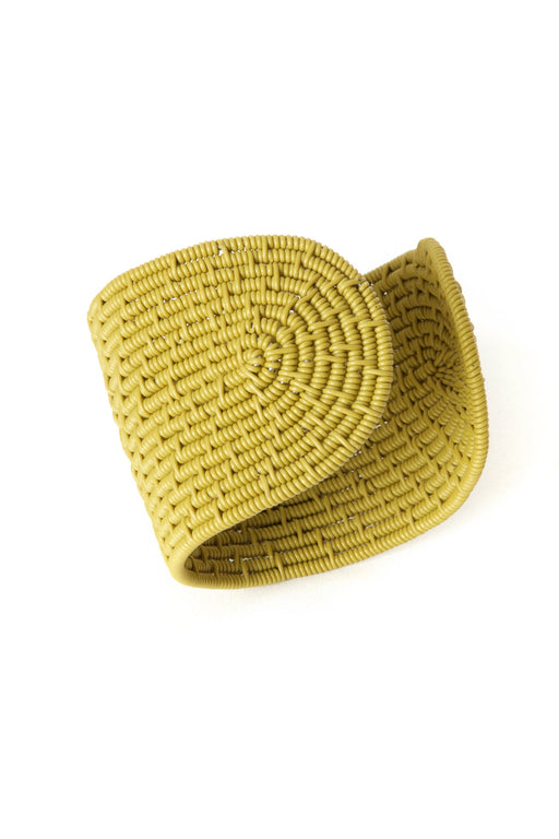 ZenZulu Olive Telephone Wire Cuff Bracelet - Culture Kraze Marketplace.com